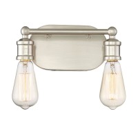 Brushed Nickel Decorative Bathroom Lighting Wall Light Fixtures